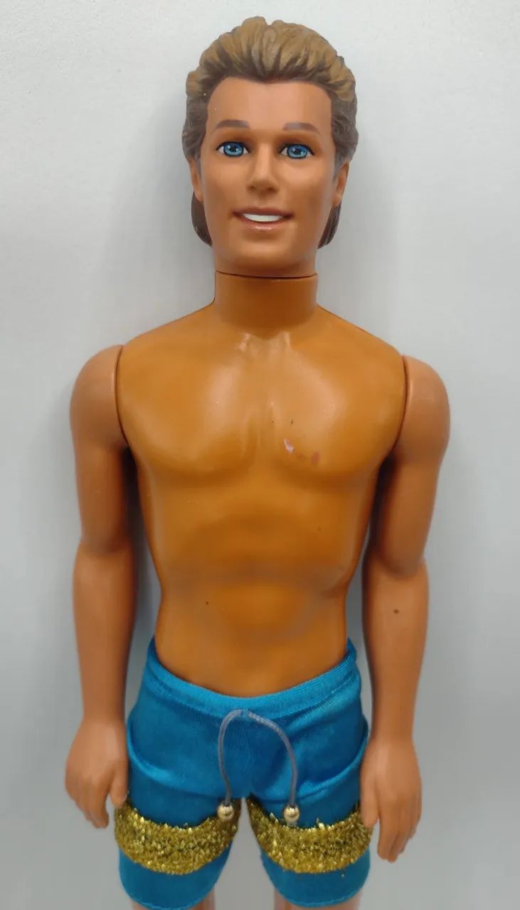 Boneco Ken Antigo Splash 'n Color Vintage Anos 90 Hobbies e