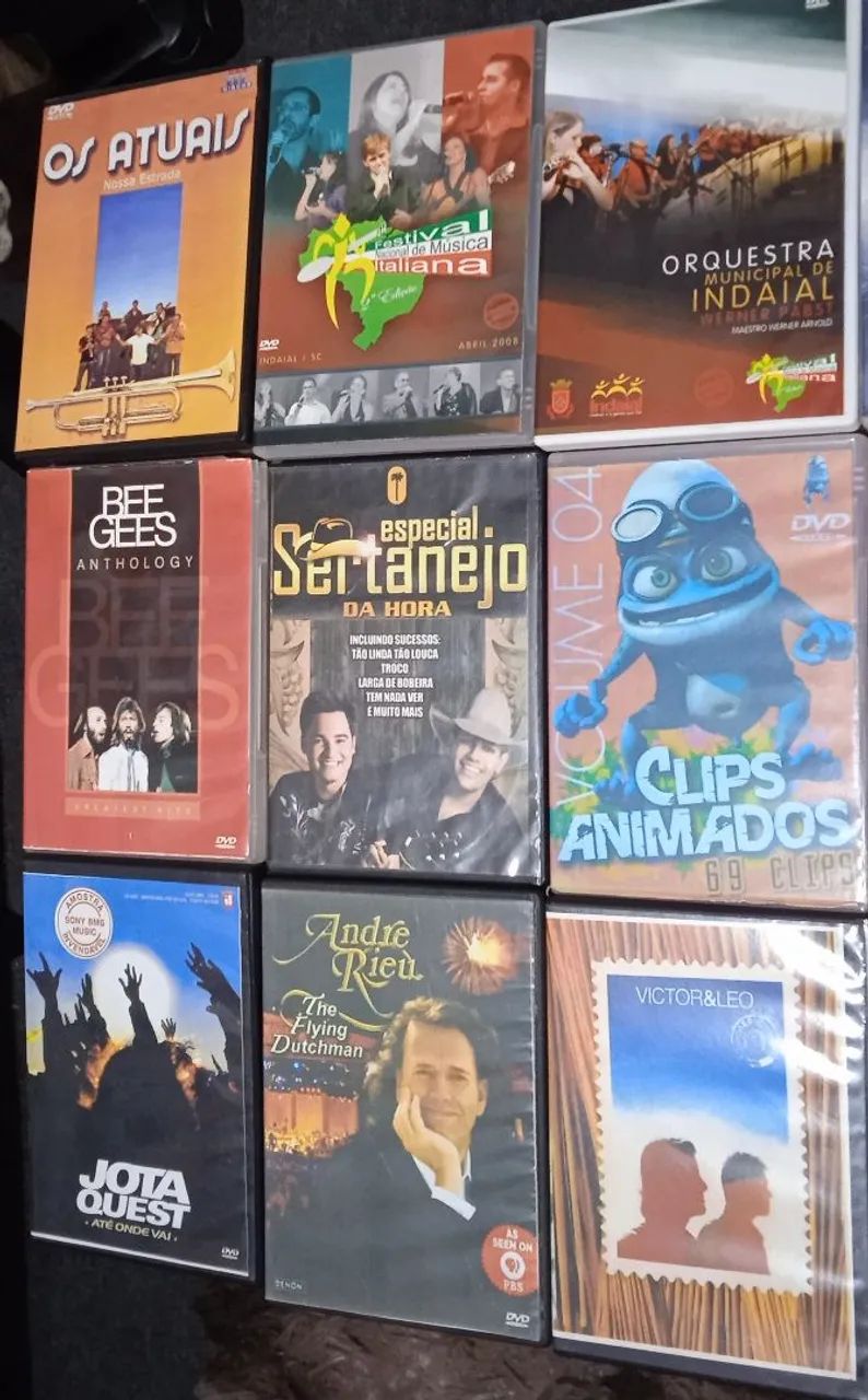 Lote com 15 DVDs de Música  - Foto 2