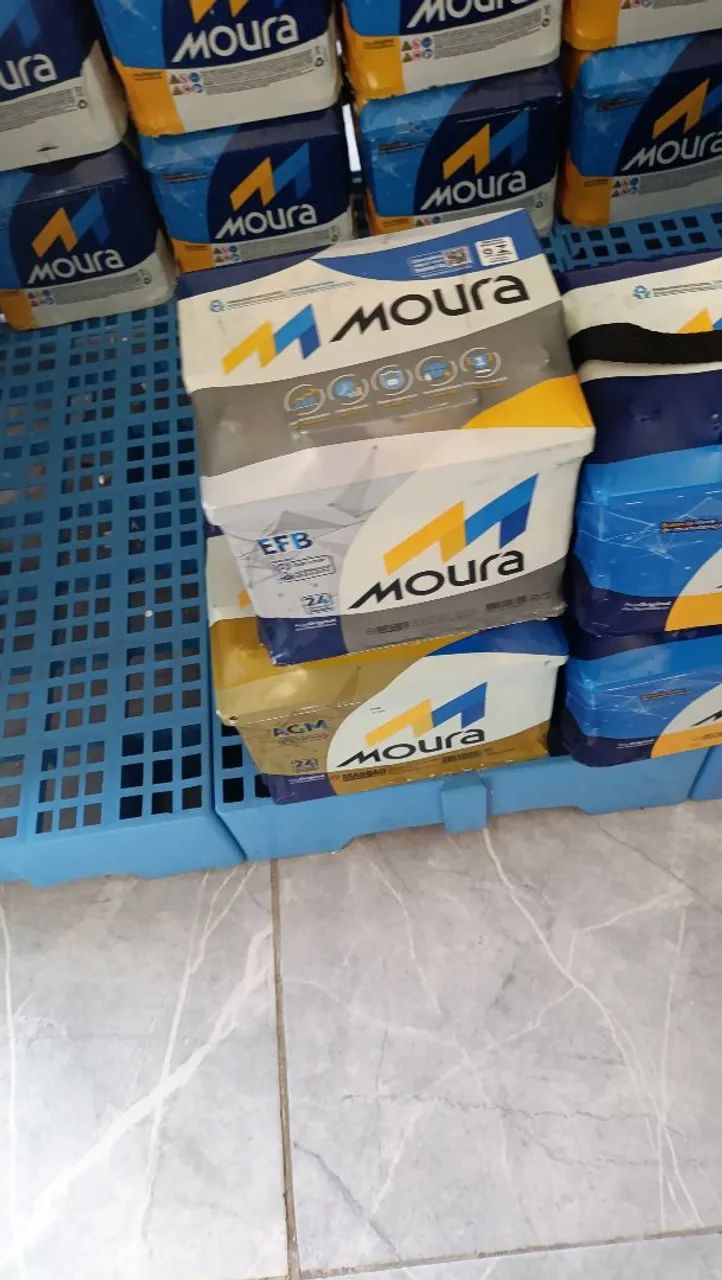  * Bateria Moura para carros específicos melhor preço 