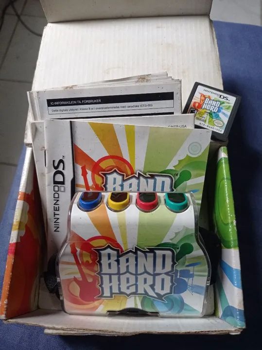Band Hero para Nintendo Ds original completo  - Foto 5