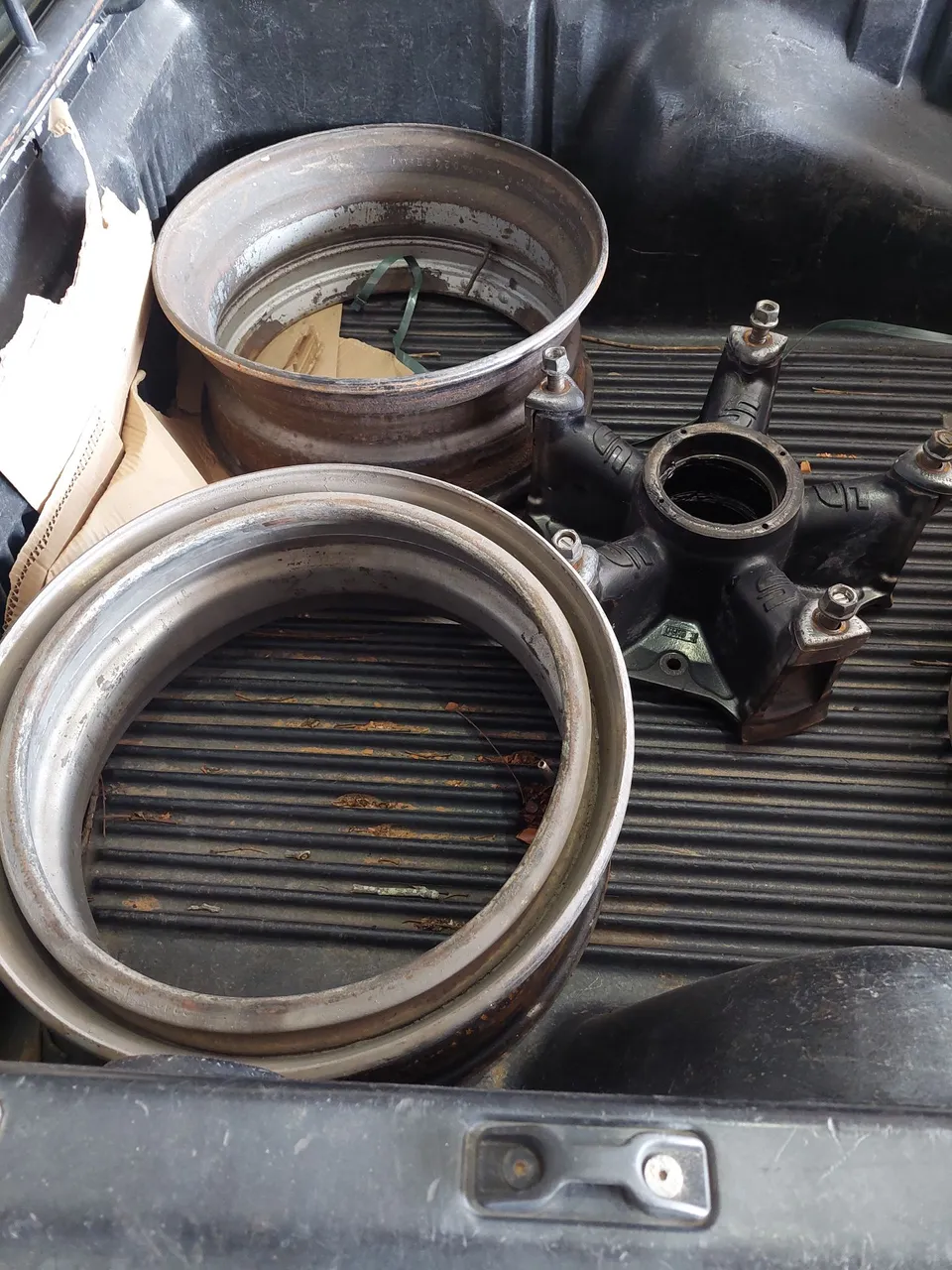 Rodas e cubo de roda sem camara
