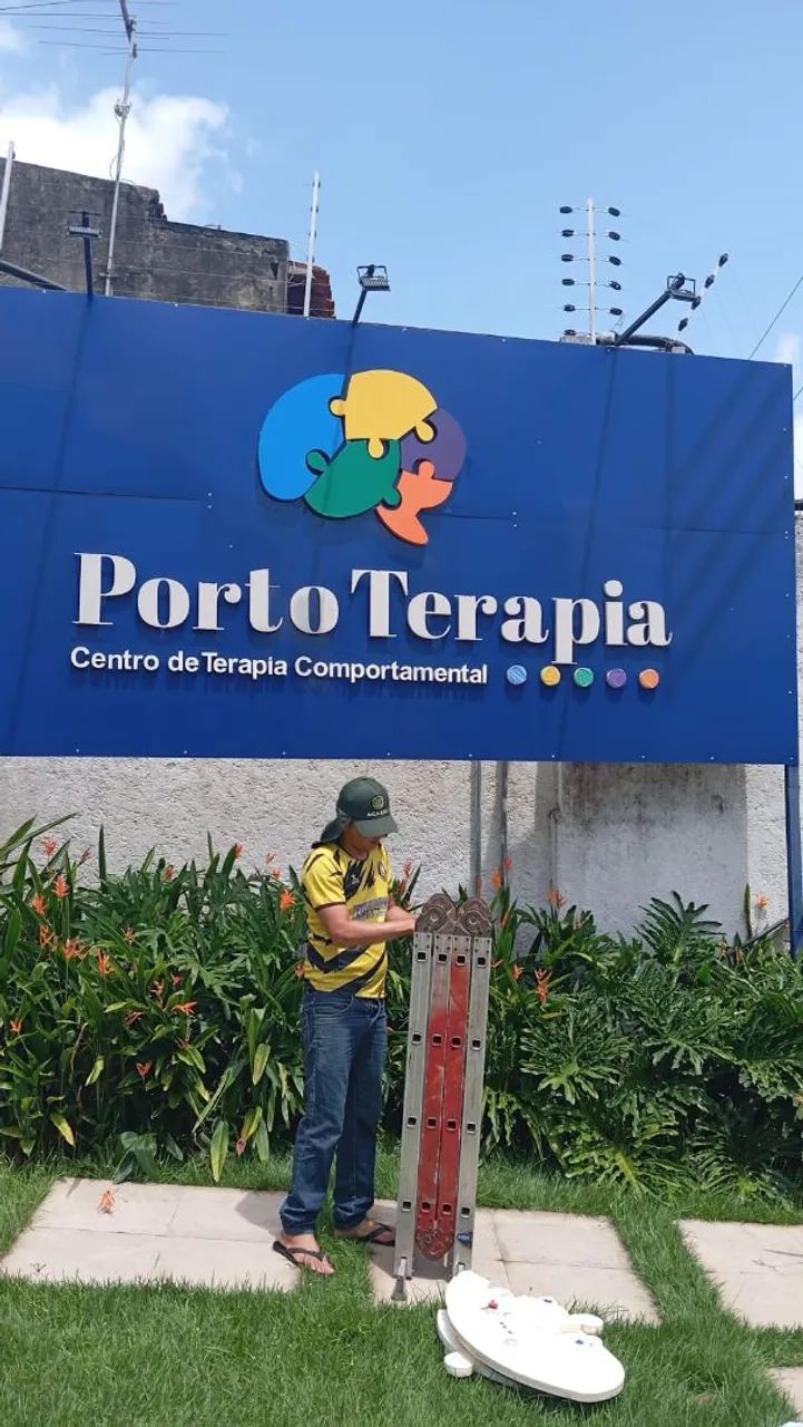 Placa fachada Letreiro  - Foto 4