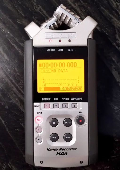 Gravador digital zoom h4n