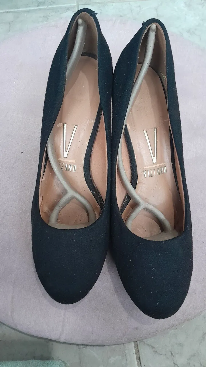 Scarpin Vizzano Preto SEMI-NOVO!