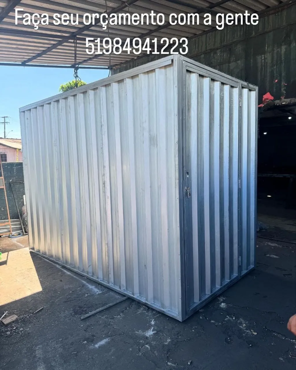 Container Metálico Sob Medida - Orçamento!