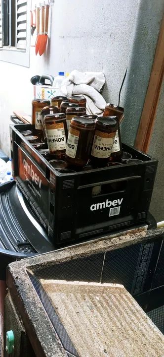 Caixa Ambev litrinhos