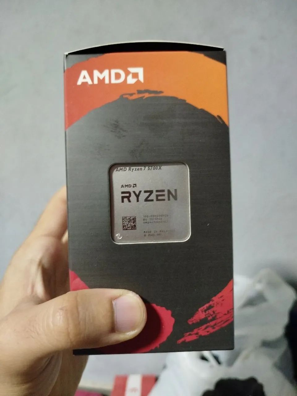 Processador Ryzen 7 5700x Lacrado, Caixa. Analiso trocas