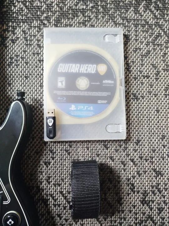 Guitarra guitar hero para ps4 e PC completa  - Foto 4
