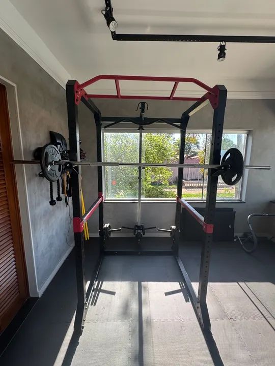 Rack Gaiola com Polia e Smith