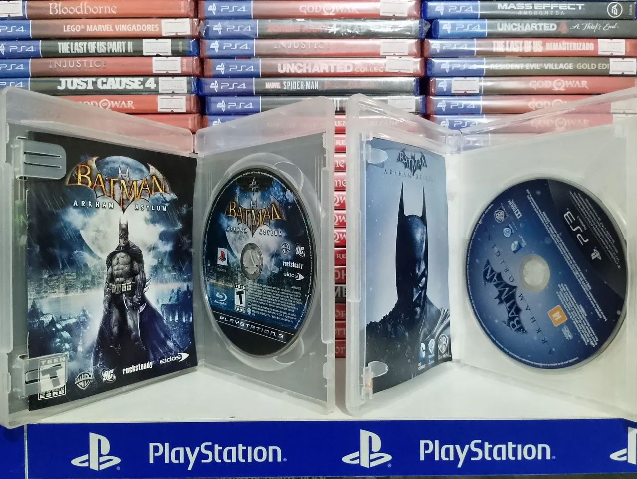 2 jogos Batman PS3 - Foto 2
