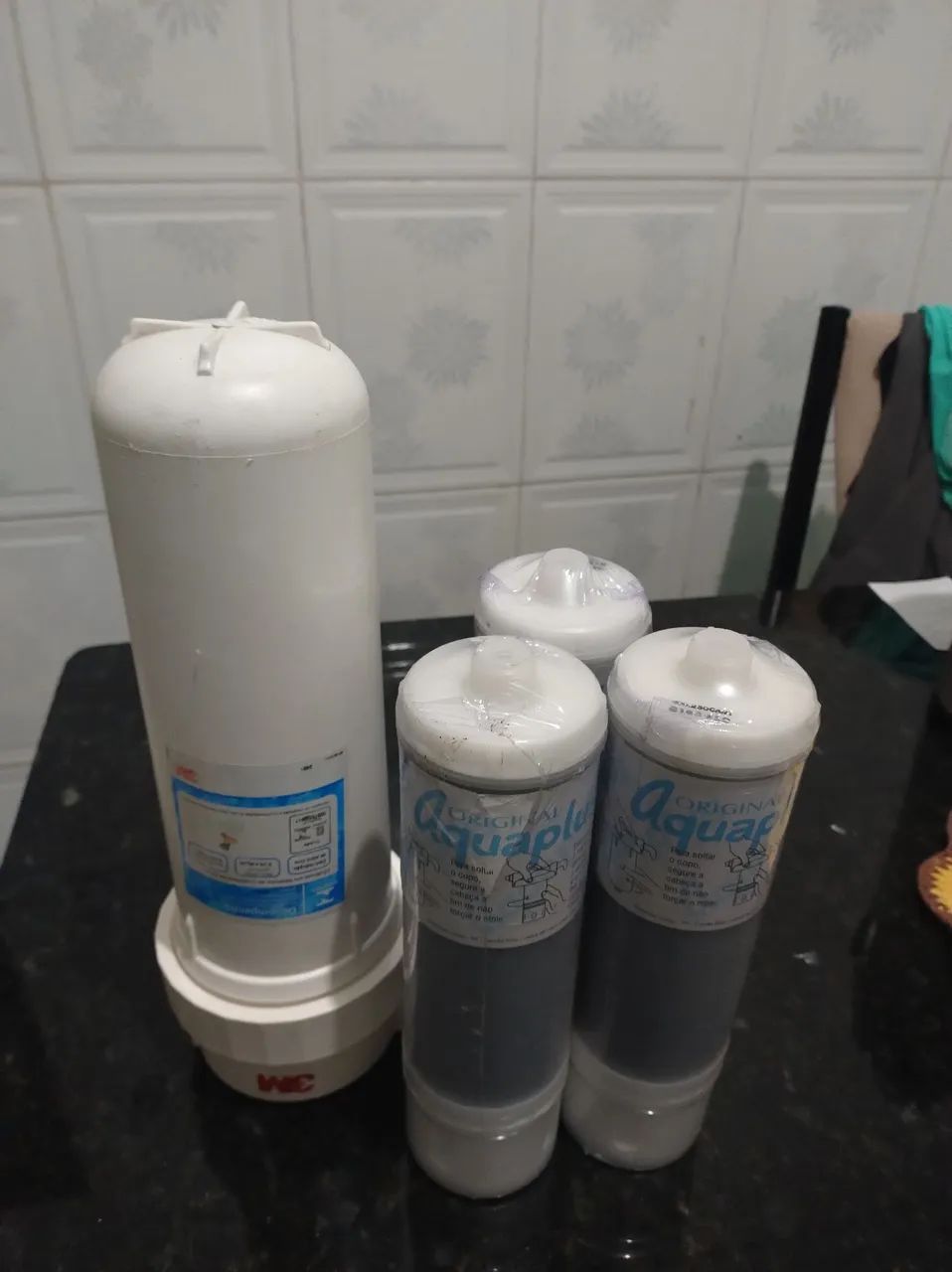 Aquaplus Water Filter and Replacement Cartridges