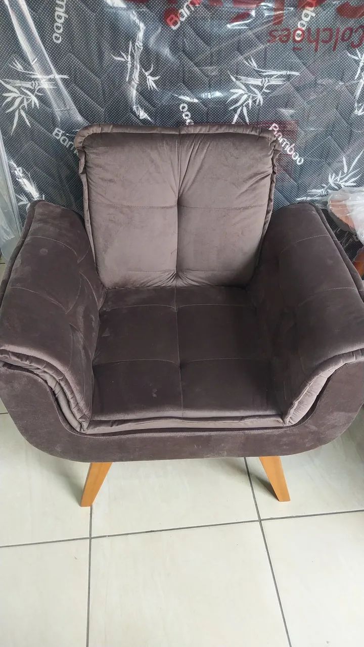 Várias cores Poltrona Confortável e Elegante