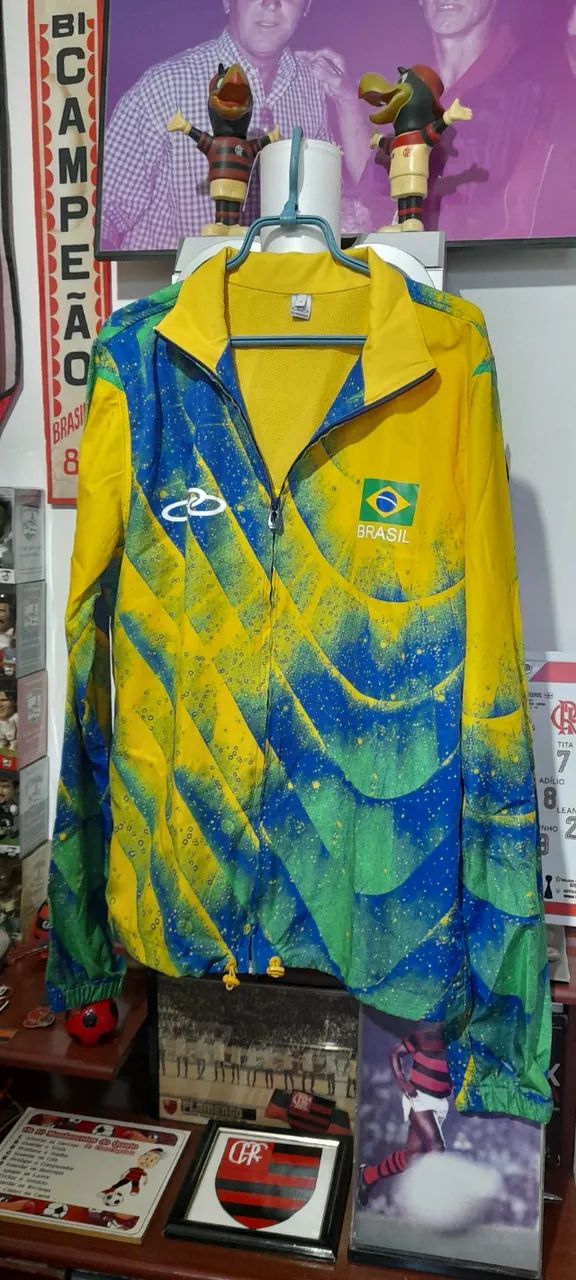 Agasalho seleção Brasil  corta vento  voleyball 2016