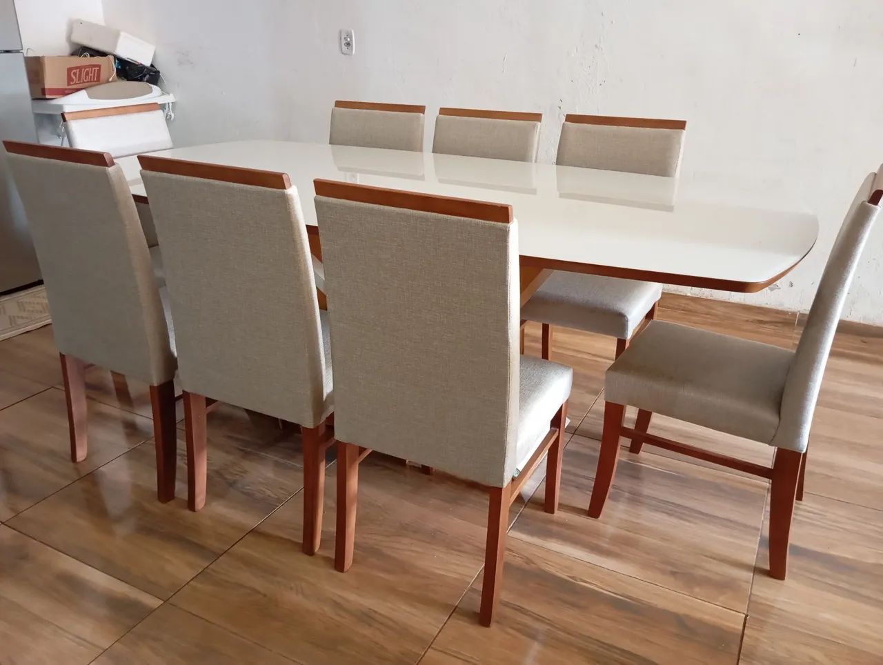 Mesa super resistente completa na madeira   - Foto 3