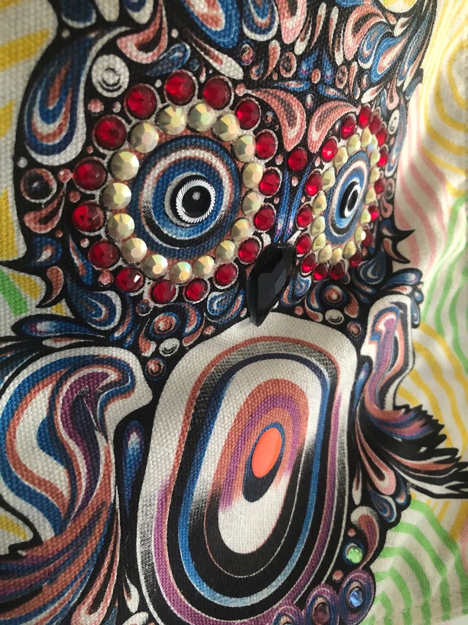 Bolsa com estampa de coruja - Foto 2