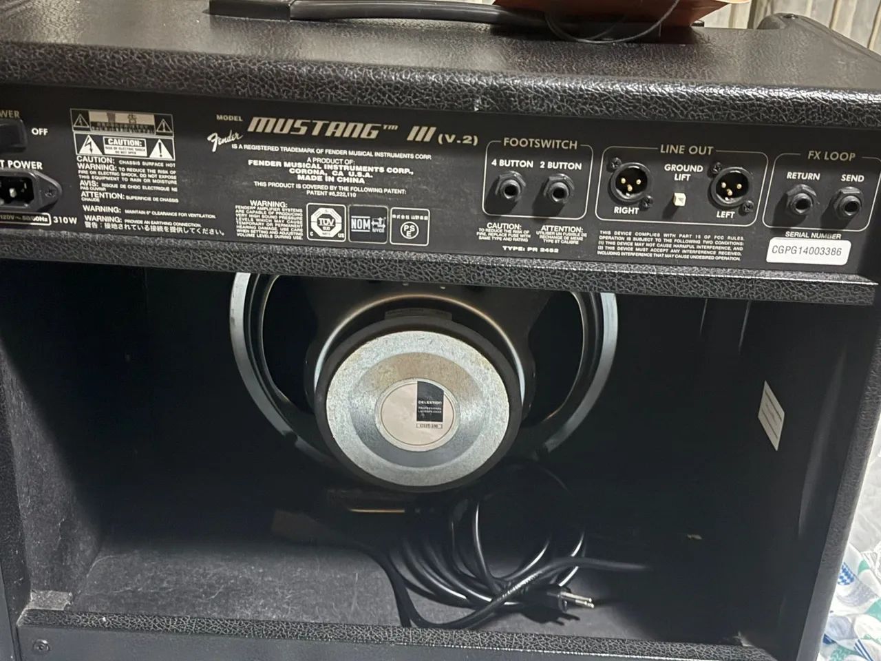 Amplificador Fender Mustang III V.2