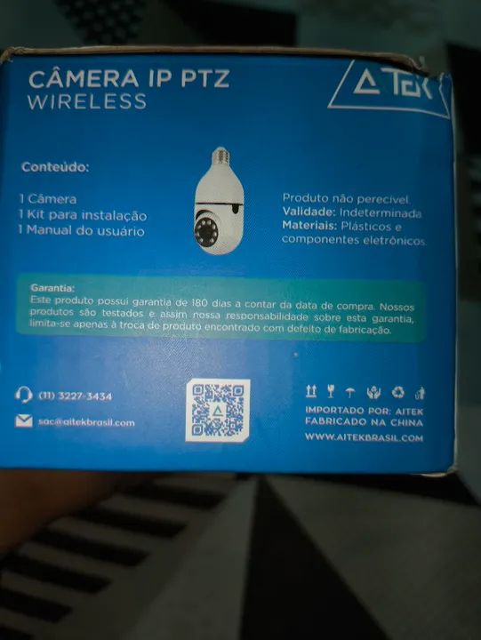Câmera IP PTZ Wireless - Segurança para sua casa! - Foto 2