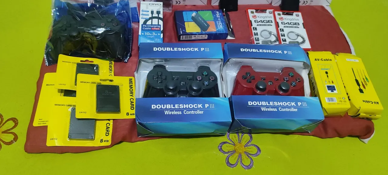 Vendo acessórios para vídeos games.
