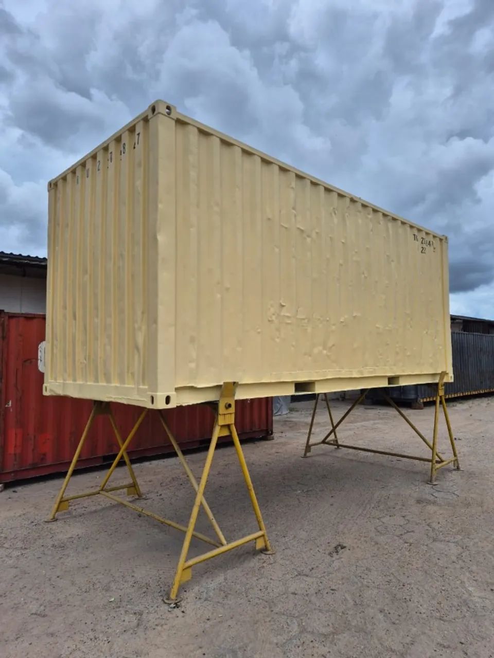 container de 40 E 20 PES pés usados em bom estado  - Foto 2