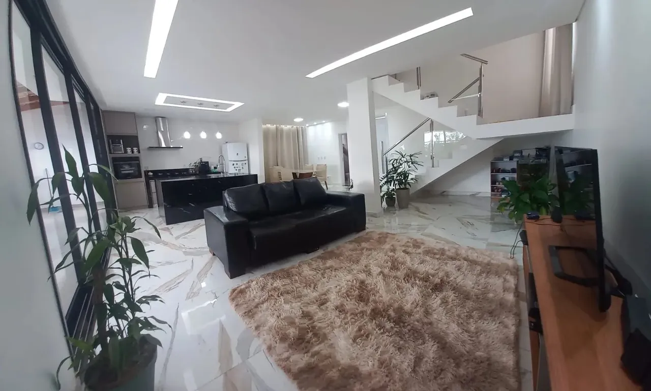 City Uberlândia / Jardim Karaiba, Casa Sobrado, 3/4, Varanda Gourmet, Estuda Permuta