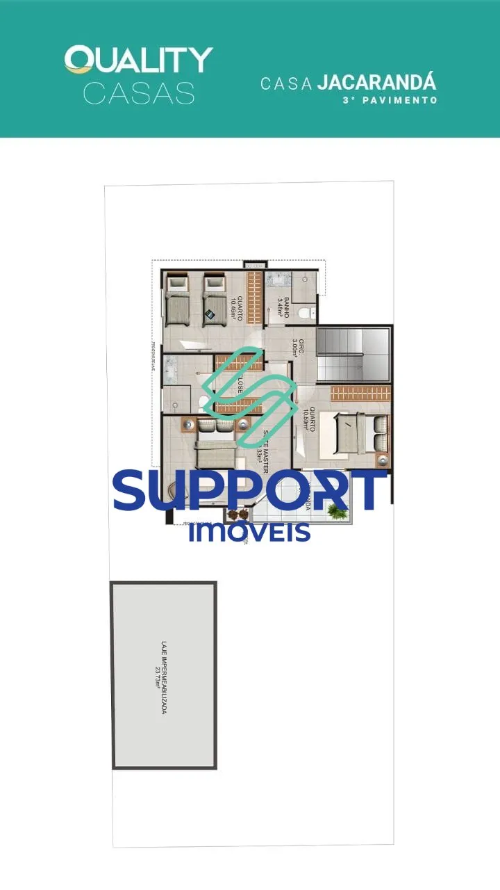 Casa 3 quartos no Itapebussu com vista privilegiada e área de lazer completa