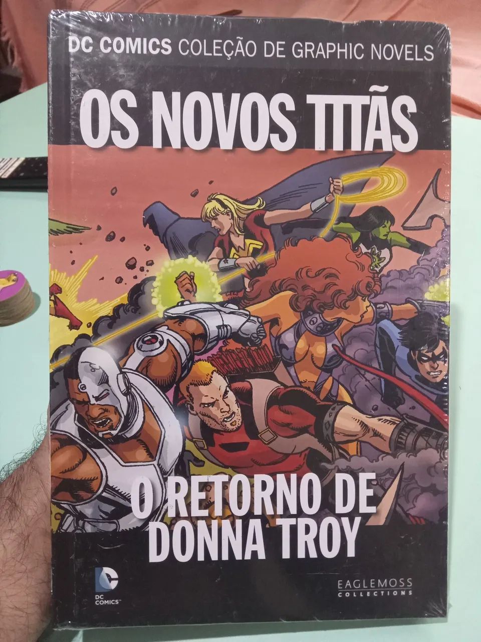 Hq eaglemoss Os Novos Titãs: O Retorno de Donna Troy nova 