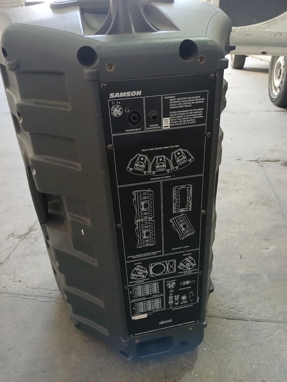 Caixa de Som Samson DB500 - Perfeita para Shows e Eventos - Foto 2