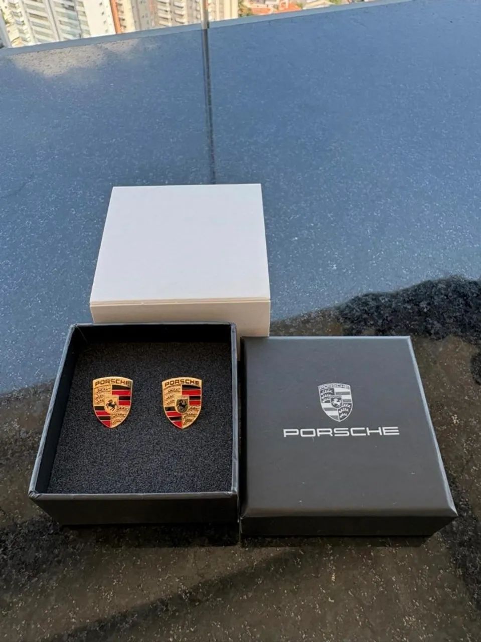 Abotoaduras Porsche Originais e Oficiais