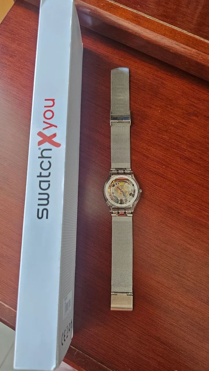 SWATCH SKIN com caixa transparente  - Foto 3