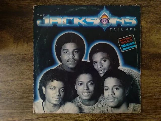 Capa Encarte Original Vinil LP The Jacksons Triumph (Sem o Disco)