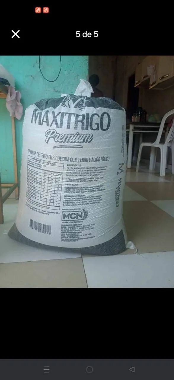 Saca de farinha nova sequinha  - Foto 3