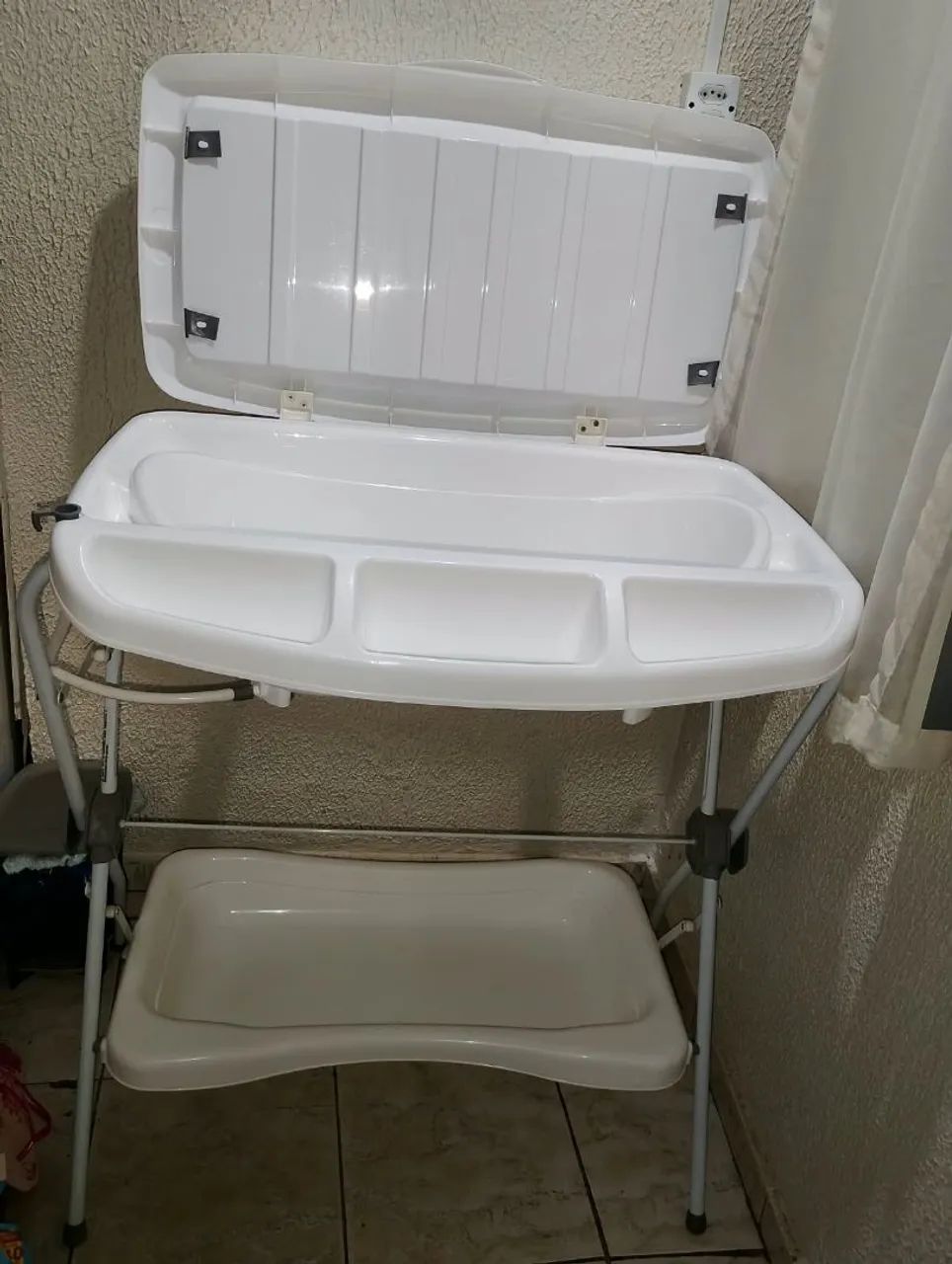 Banheira para bebê + trocador 
