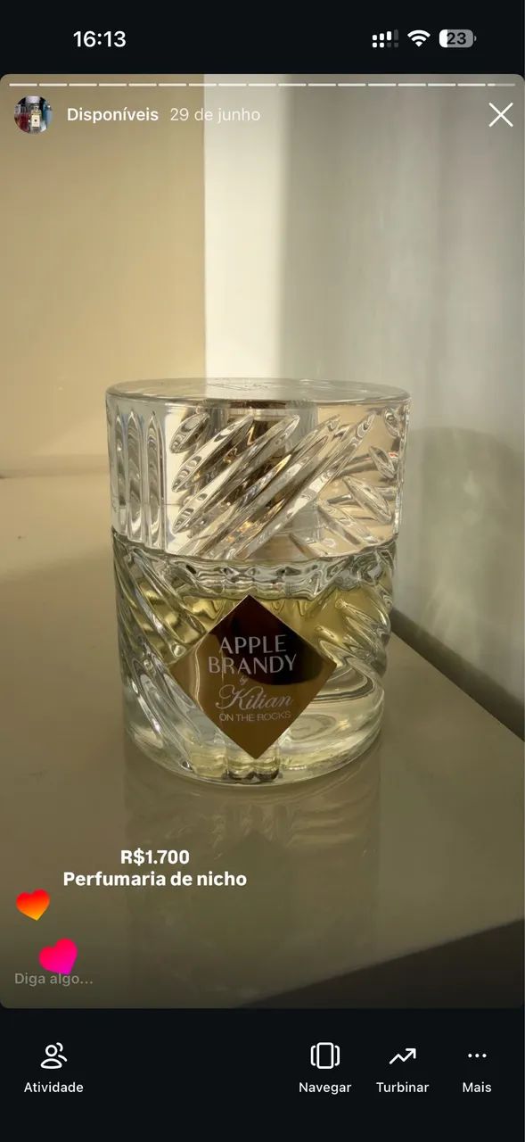 Perfume de nicho Apple brandy by Kilian on the rocks 