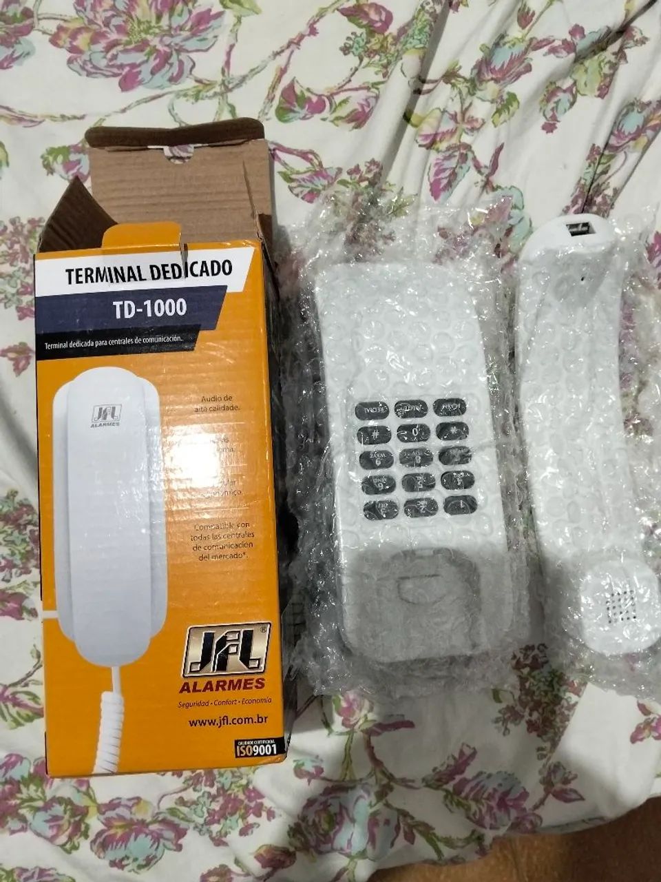 Interfone para apartamento ou casa, com teclas e ante ruídos $70 - Foto 2