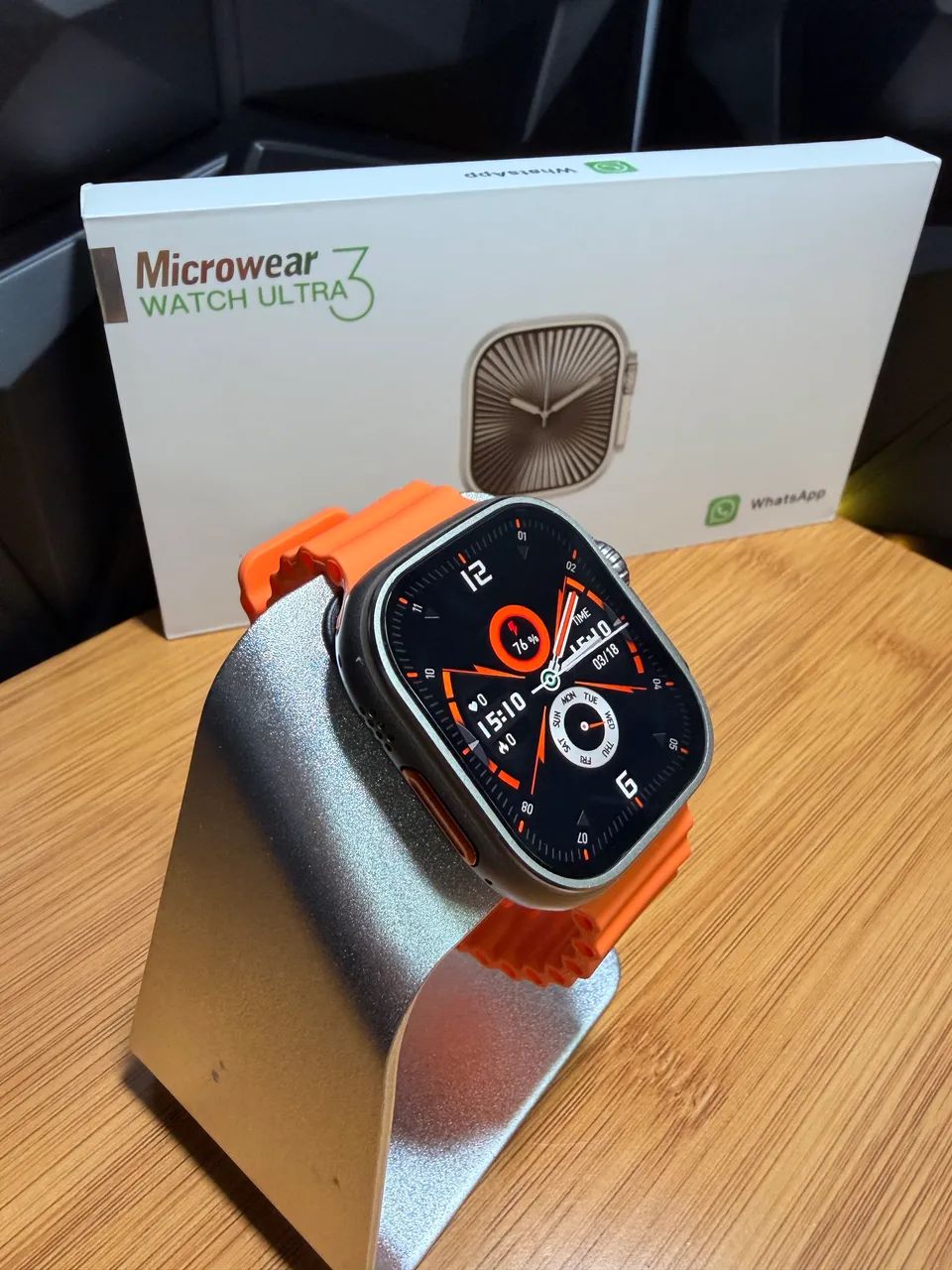 Smartwatch Watch Ultra 3(Responde msg whatsapp) - Foto 4