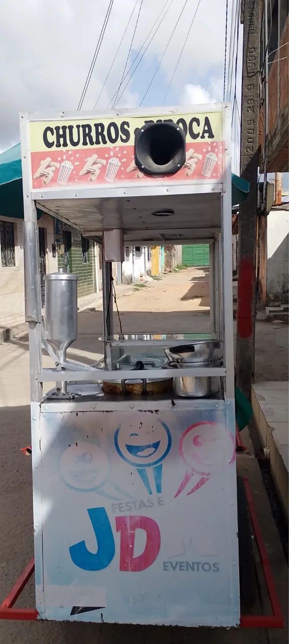 Carrinho de churros e pipoca  - Foto 5