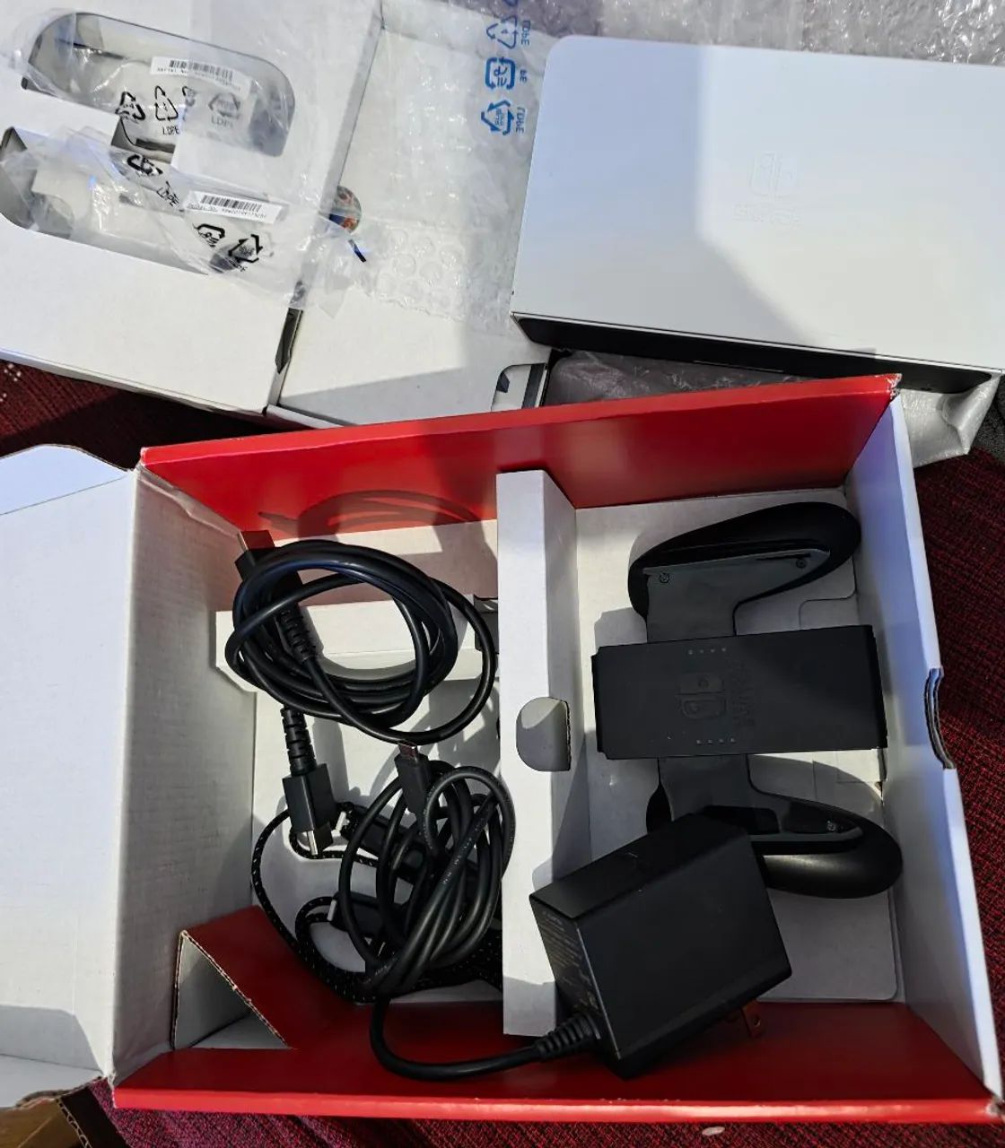 Nintendo Switch OLED 64gb branco  - Foto 3