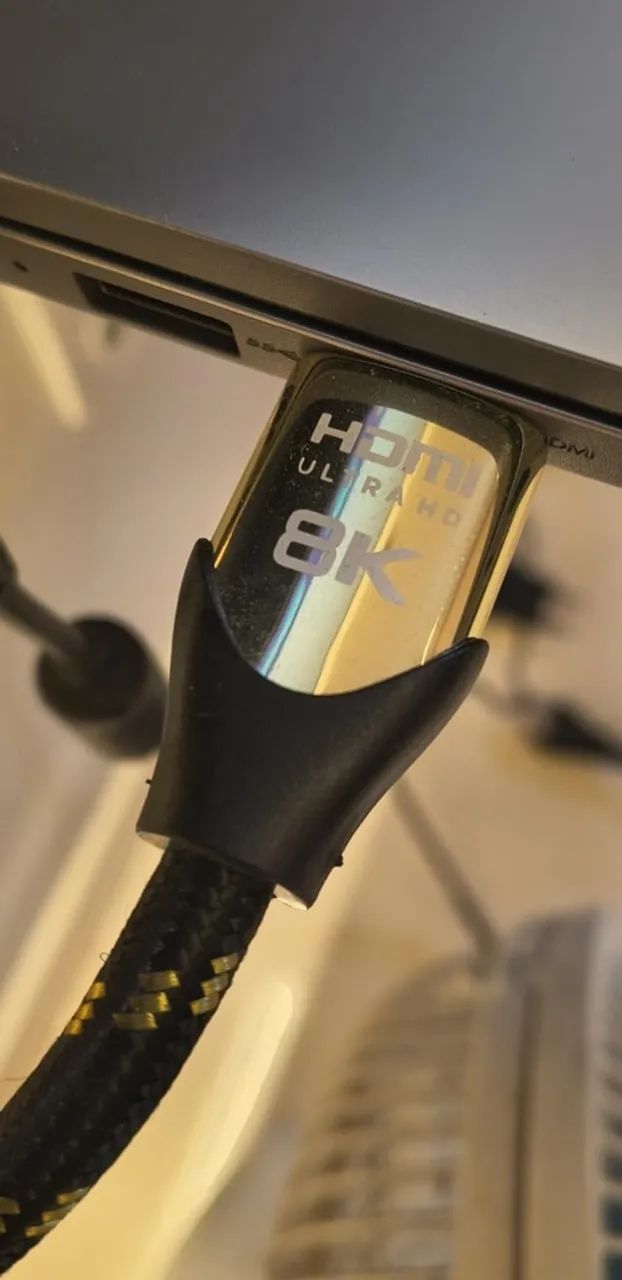 Cabo HDMI 2.1, Áudio e Vídeo, 8K Ultra HD, 2 metros - Foto 4