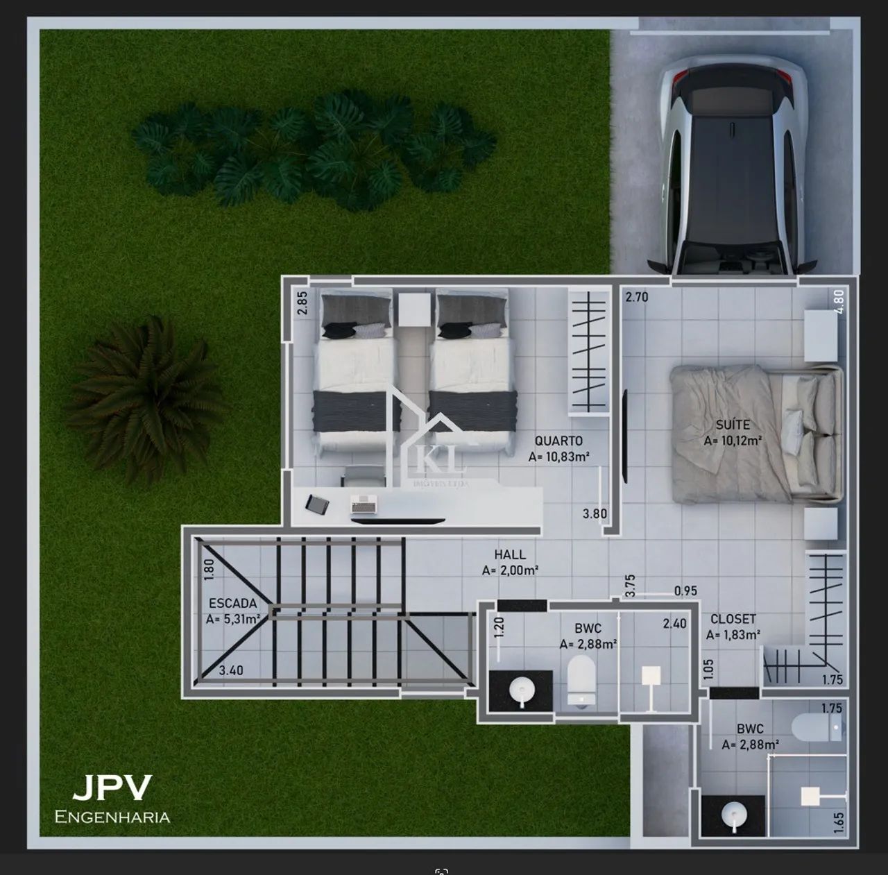 Imperdível - Duplex Novo - 2 quartos em Cajupiranga MCMV - Foto 3
