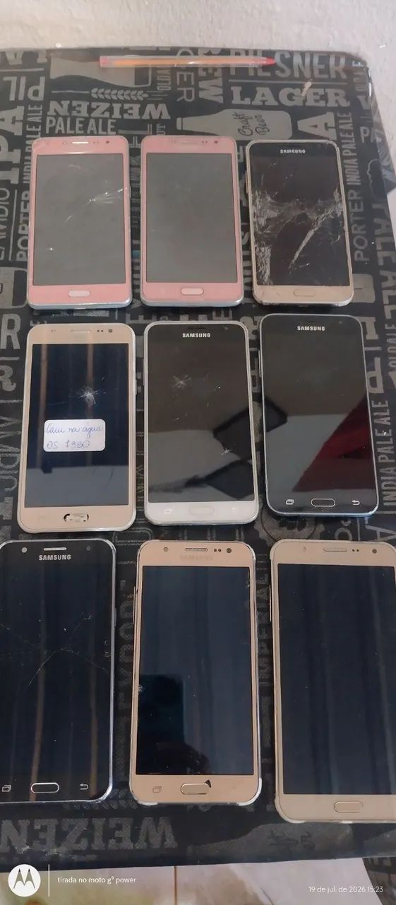Lote de celulares