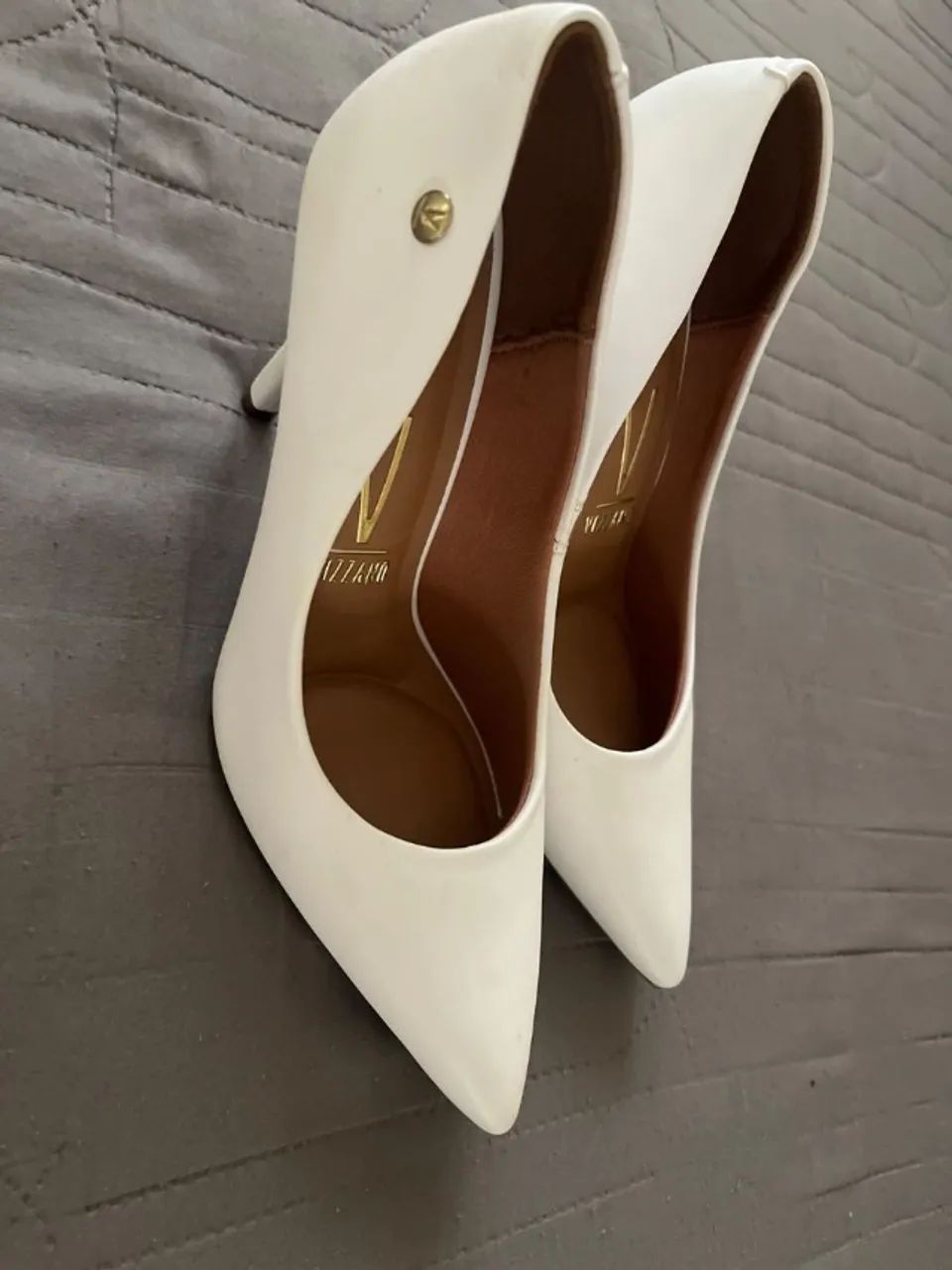 scarpin vizzano branco novo - Foto 2