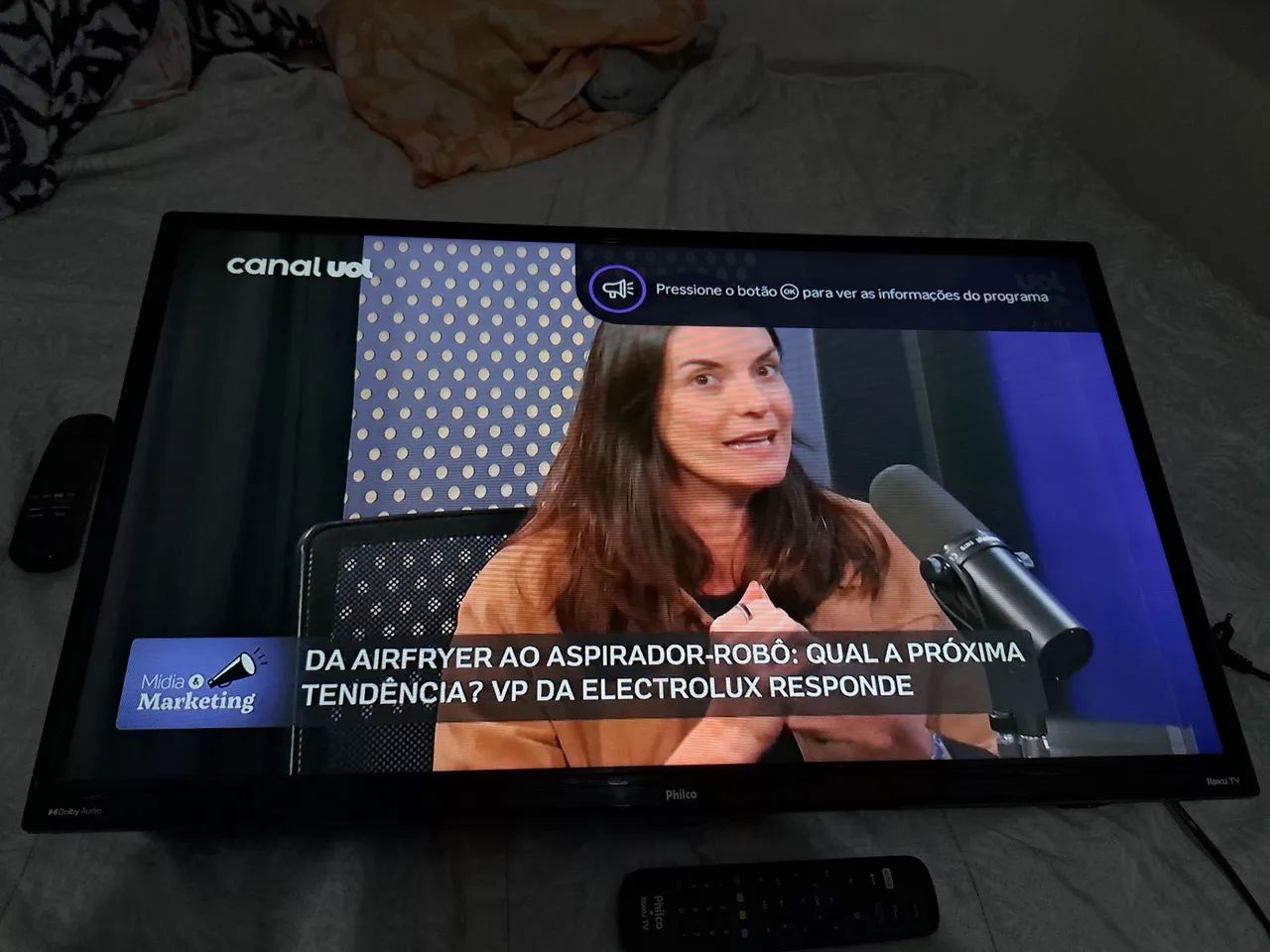 TV ROKU 32 polegadas phico - Foto 2