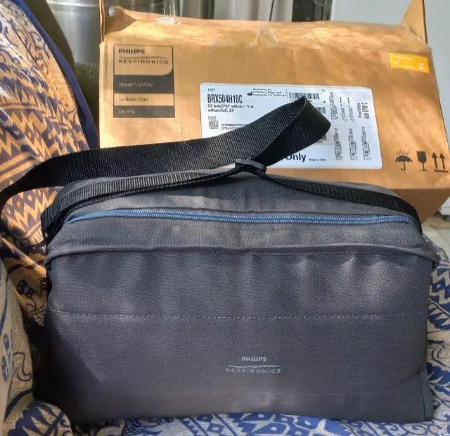 Cpap Dreamstation Auto Com Umidificador E Modem Completo - Foto 2