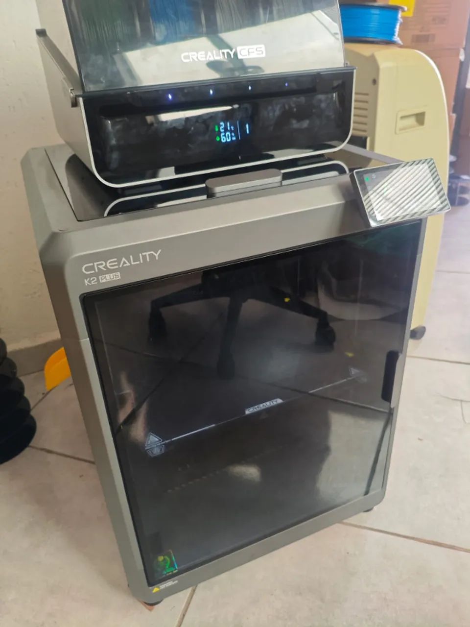 Impressora 3D Creality K2 Plus Combo + Acessórios - Foto 2