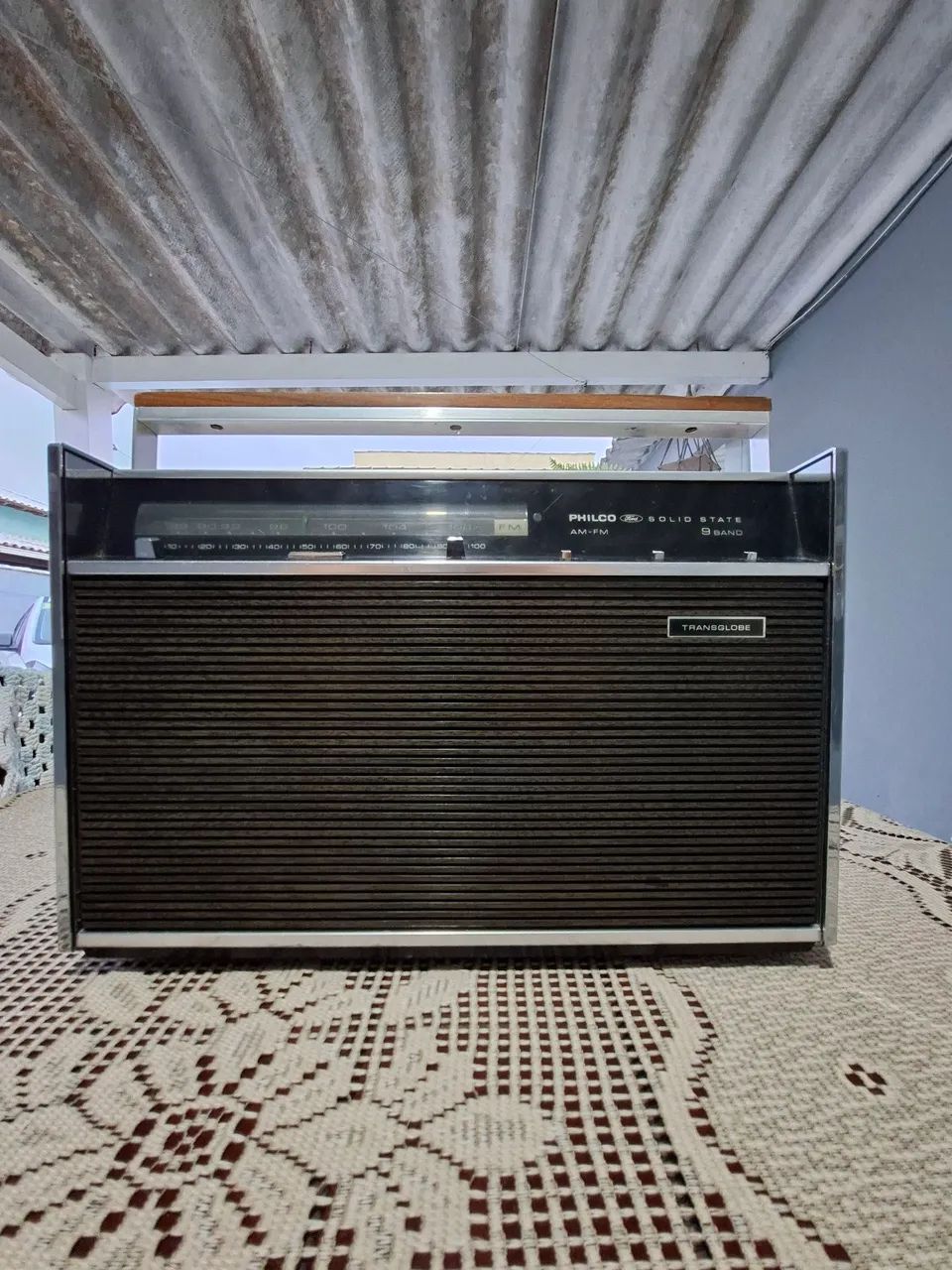 Rádio Philco Transglobe 9 faixas. - Foto 2
