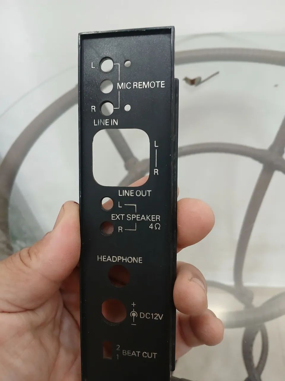 Radio Polyvox RG 800 ( painel lateral ) - Foto 4