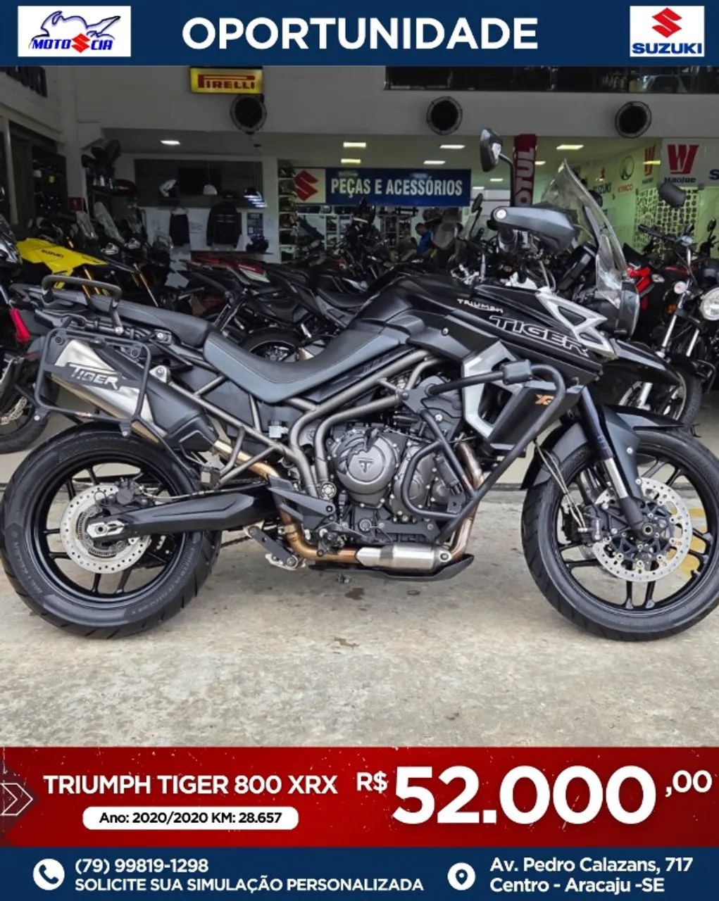 TRIUMPH TIGER 800 XRX