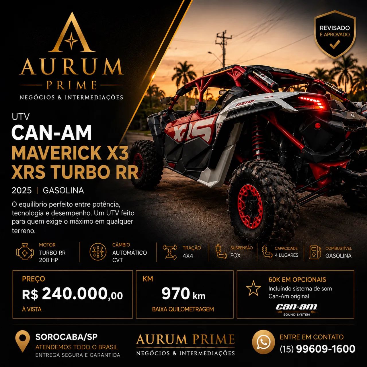 Can Am Maverick X3 XRS Max 2025