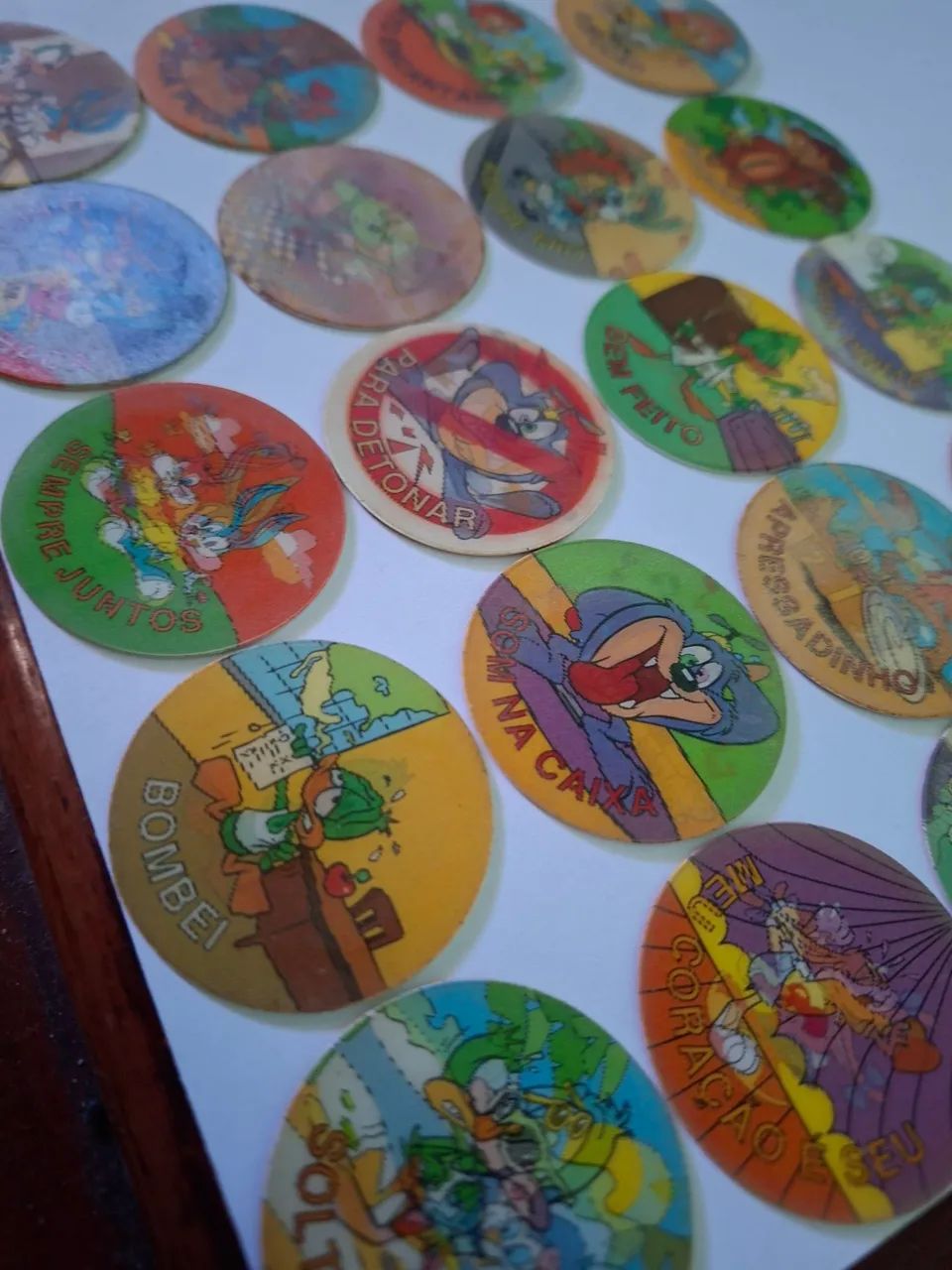 Coleção tiny toon tazos set laranja  - Foto 3