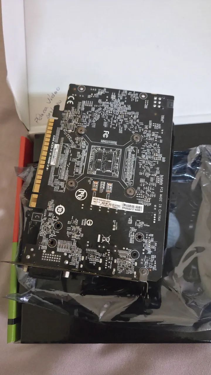 GTX1650 4GB com defeito - Foto 3